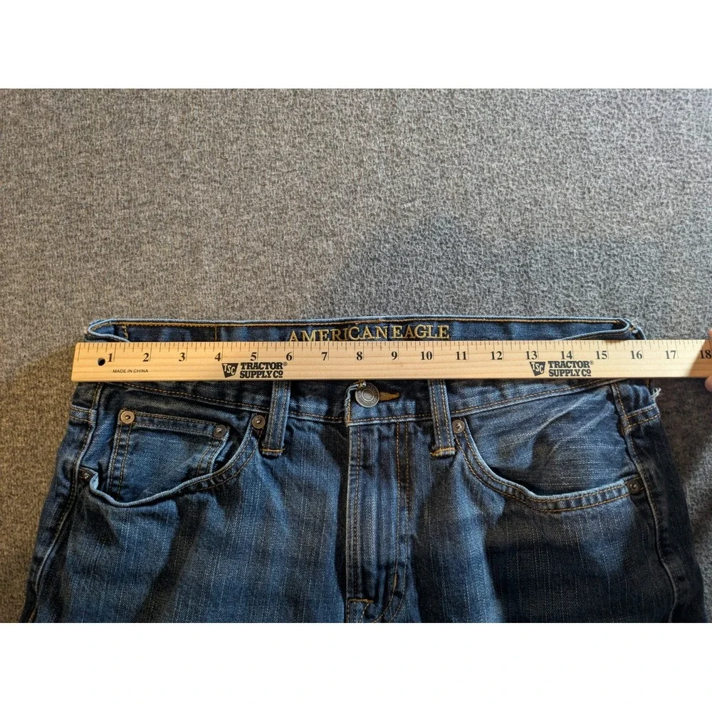 American Eagle Jeans Mens 31x30 Original Straight  Denim Jeans